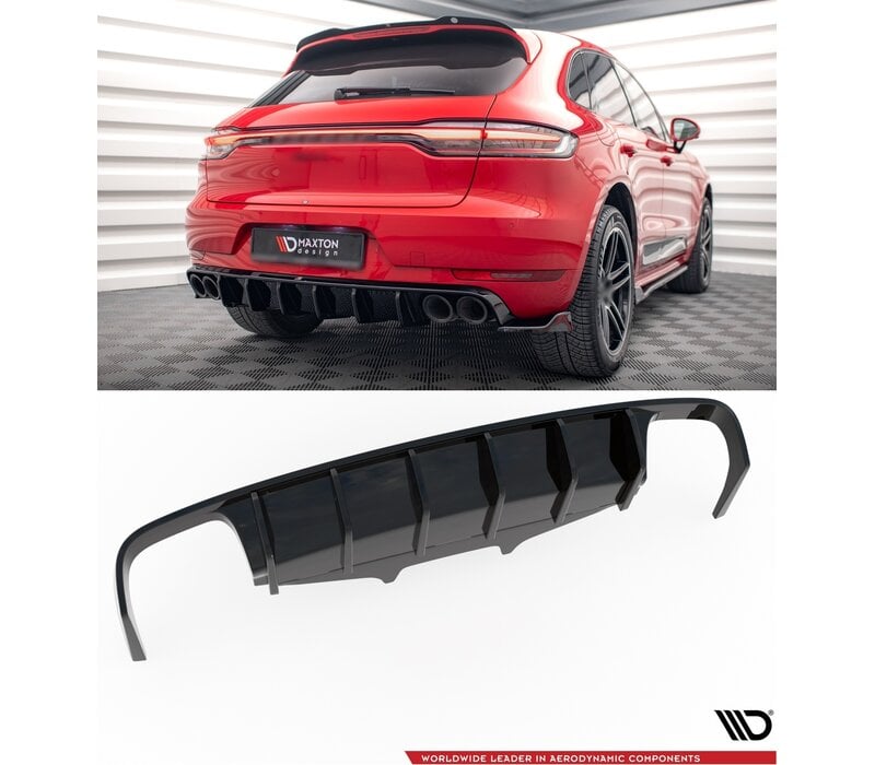 Aggressive Diffuser for Porsche Macan GTS / Sport Design Mk1 Facelift