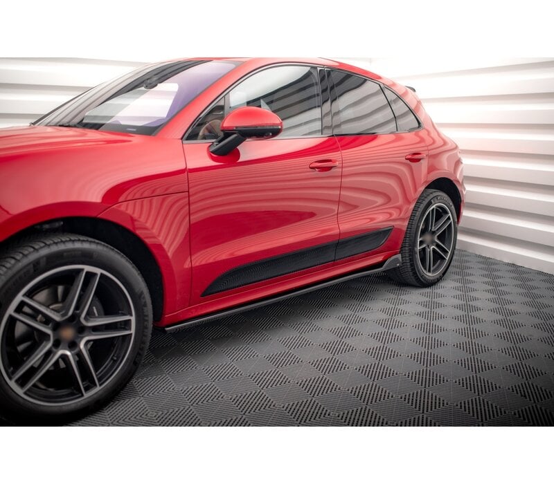Seitenschweller Diffusor für Porsche Macan GTS / Sport Design Mk1