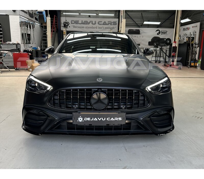 Aggressive Front splitter voor Mercedes Benz C Klasse W206