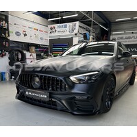 Aggressive Front splitter voor Mercedes Benz C Klasse W206