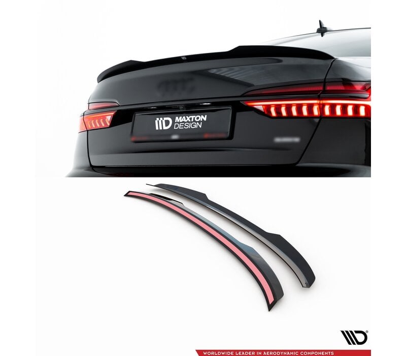 Heckklappe Spoiler für Audi A6 C8 S-line Limousine