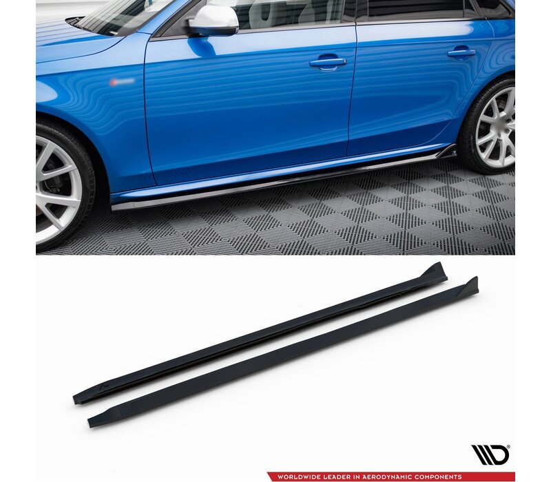 Seitenschweller Diffusor V.4 für Audi A4 B8/B8.5 / S4 / S line