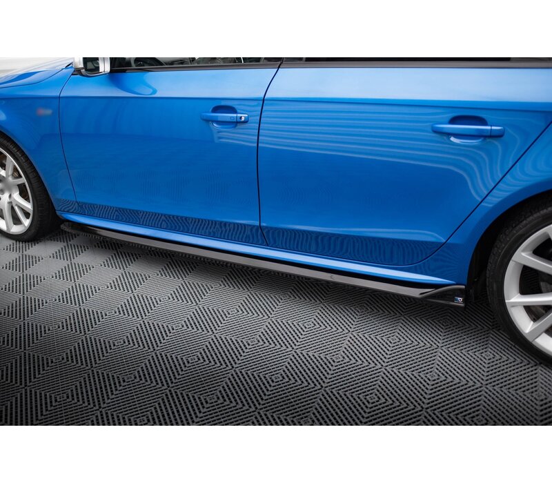 Side skirts Diffuser V.4 for Audi A4 B8/B8.5 / S4 / S line