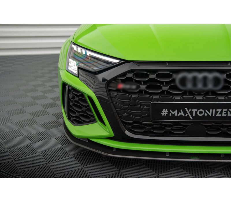 Maxton Carbon Front Splitter für Audi RS3 8Y Sedan / Sportback
