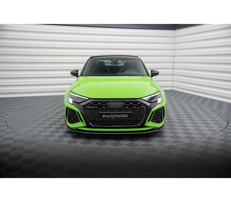 Maxton Carbon Front Splitter for Audi RS3 8Y Sedan / Sportback