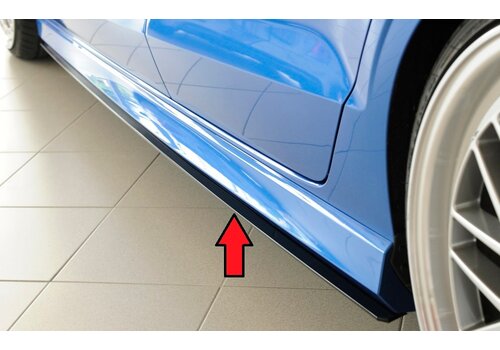 Rieger Tuning Side skirts Diffuser for Audi S3 8V / A3 8V S line Cabrio