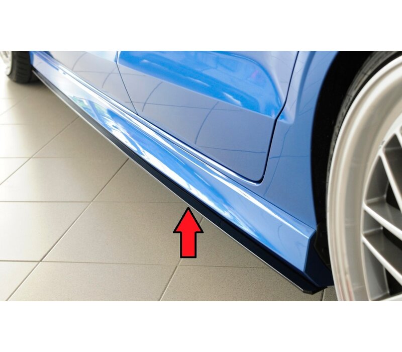 Seitenschweller Diffusor für Audi S3 8V / A3 8V S line Cabrio