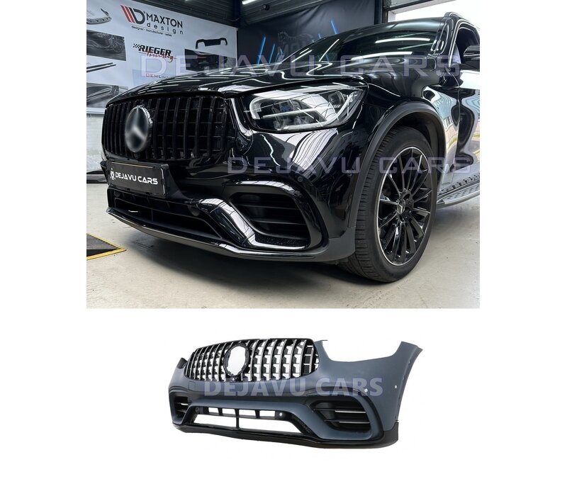 Facelift GLC63 AMG Look Front bumper for Mercedes Benz GLC-Class C253 Coupe Facelift / X253 SUV Facelift