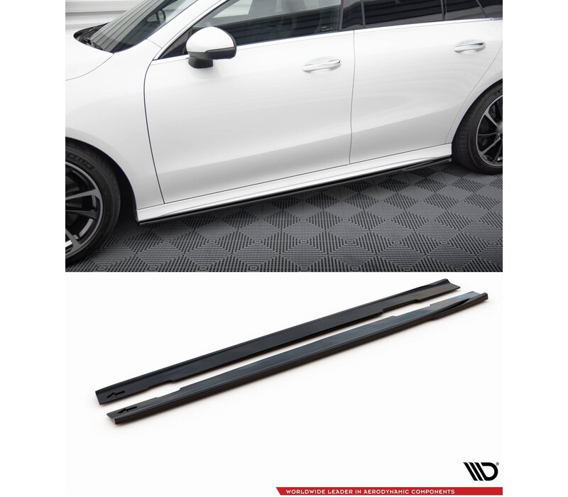 Side Skirts Diffuser voor Mercedes CLA35  AMG /W118 AMG Line