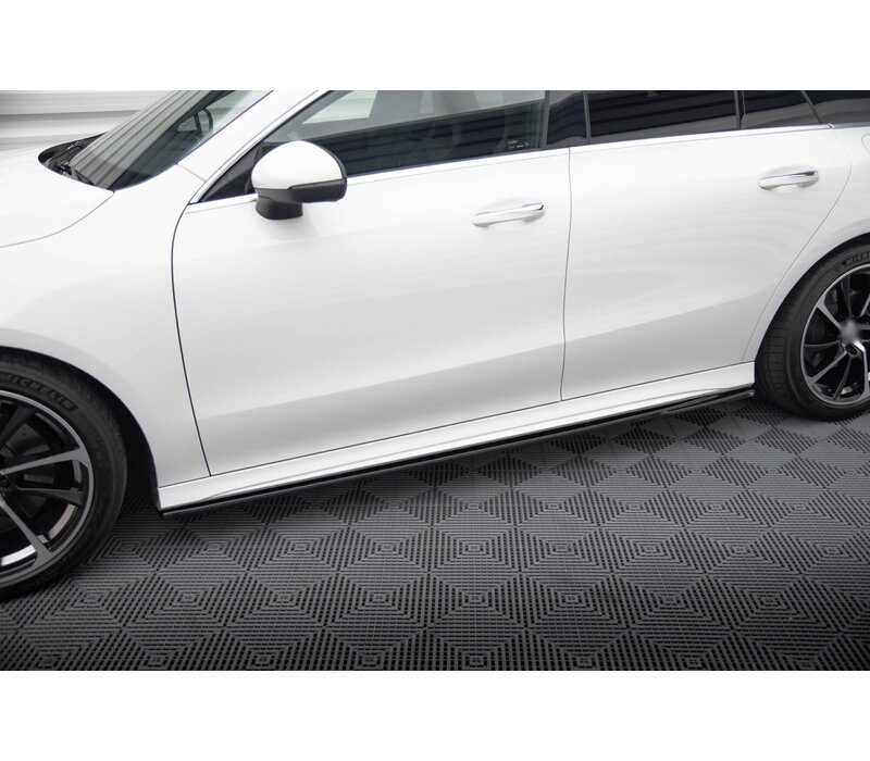 Side Skirts Diffuser for Mercedes Benz CLA Class CLA35  AMG / W118 C118 X118 AMG Line