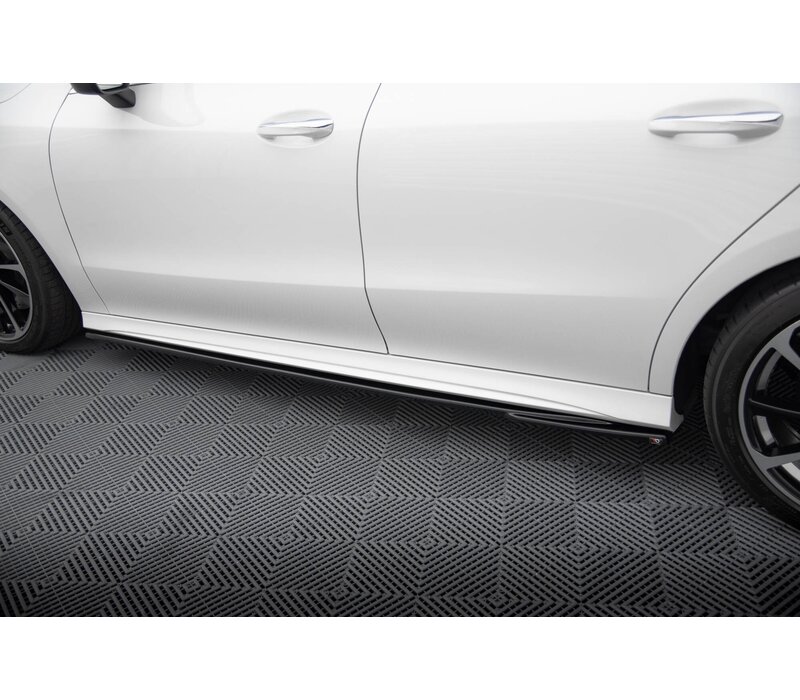 Side Skirts Diffuser for Mercedes Benz CLA Class CLA35  AMG / W118 C118 X118 AMG Line