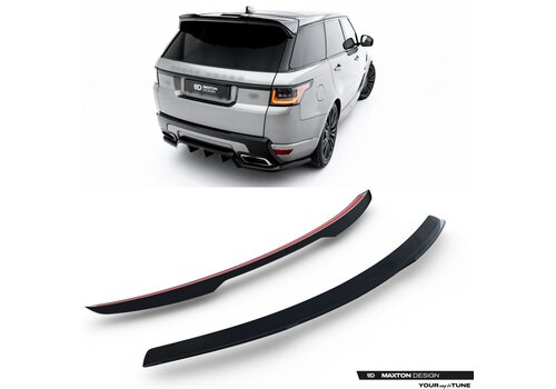 Maxton Design Dachspoiler Extension für Land Rover Range Rover Sport Mk2 Facelift