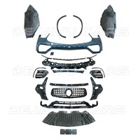 Facelift GLC63 AMG Look Front bumper for Mercedes Benz GLC-Class C253 Coupe Facelift / X253 SUV Facelift