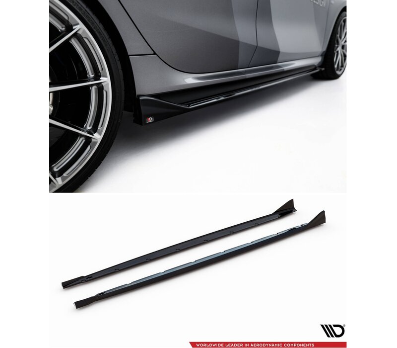 Side Skirts Diffuser V.2 for BMW 1 serie F70 M135i / M-Pack