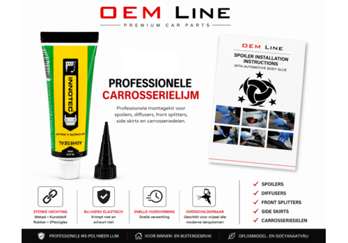 OEM Line ® Innotec | Professionele carrosserielijm 50 ml | voor spoilers