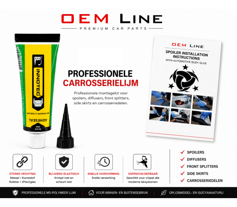 Innotec | Professional Body Glue 50 ml | for Spoilers
