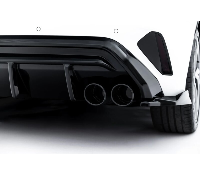 Aggressive Diffusor für Audi A3 8Y S line Sportback Facelift