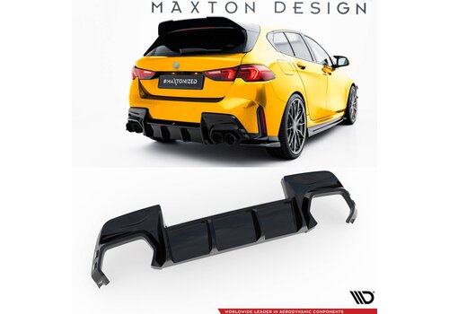 Maxton Design Aggressive Diffuser voor BMW 1 serie F70 M-Pakket / M135i