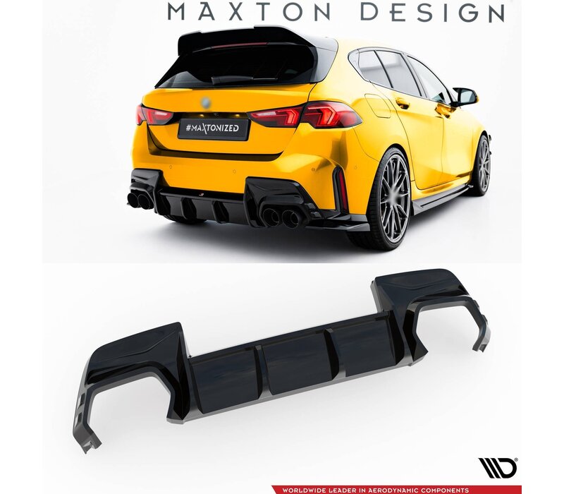 Aggressive Diffuser for BMW 1 serie F70 M-Package / M135i