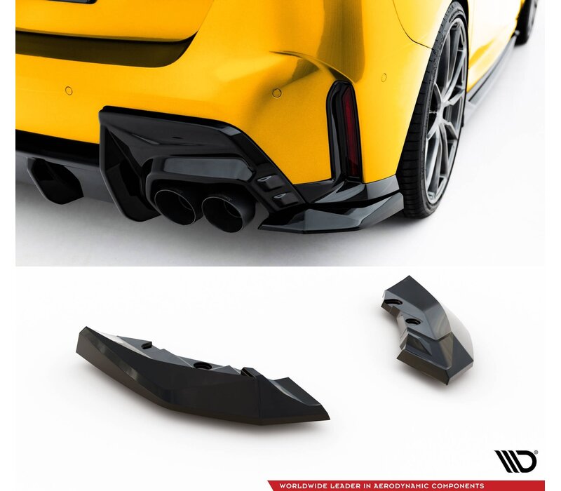 Rear Side Splitters V.2 voor BMW 1 serie F70 M-Pakket
