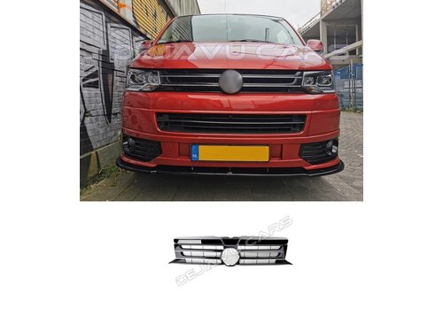 OEM Line ® Front Grille glans zwart voor Volkswagen Transporter T5 | T5.1