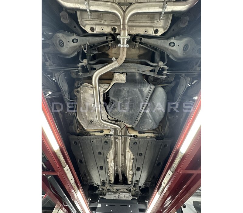 Dubbele middendemper delete  voor Audi A3 8V 1.5 TSI