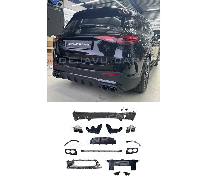 GLC43 AMG Look Diffuser for Mercedes Benz GLC X254 SUV