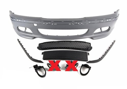 OEM Line ® Sport Front bumper for BMW 3 Serie E46 / M Package