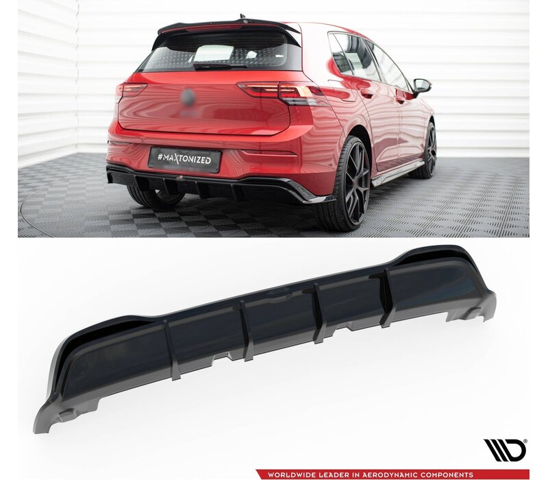 Aggressive Diffuser voor Volkswagen Golf 8/8.5 GTE / R-line