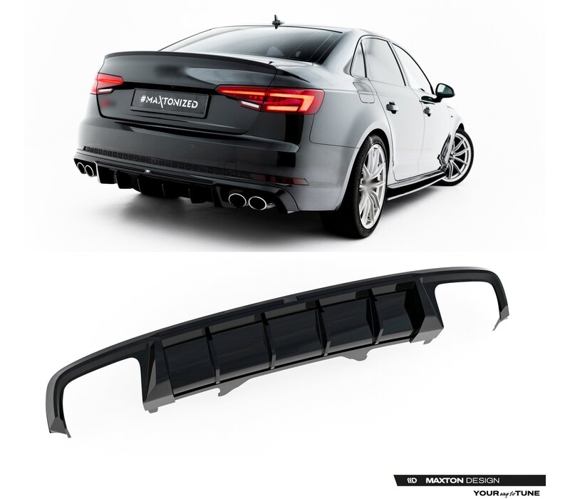 Aggressive Diffuser voor Audi S4 B9 Sedan / Avant