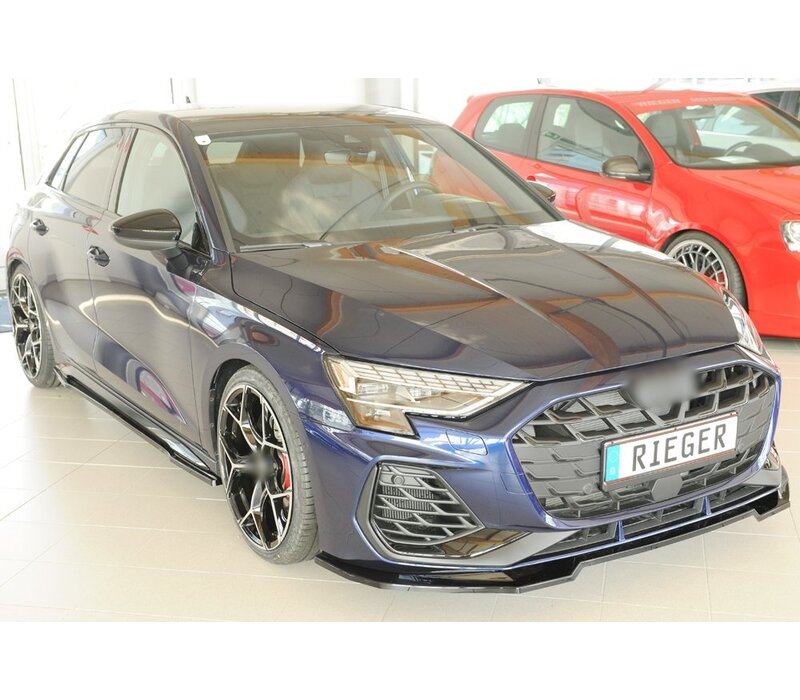 Front splitter voor A3 8Y S line / S3 8Y Facelift