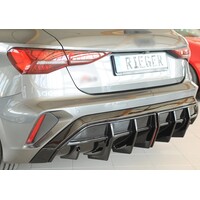 Aggressive Diffusor für Audi A3 8Y S-line Facelift