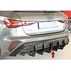 Aggressive Diffusor für Audi A3 8Y S-line Facelift