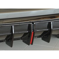 Aggressive Diffusor für Audi A3 8Y S-line Facelift