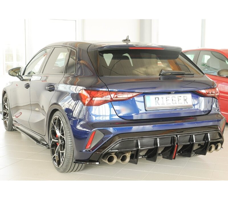 Aggressive Diffusor für Audi A3 8Y S-line / S3 8Y Facelift