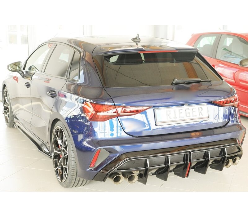 Aggressive Diffusor für Audi A3 8Y S-line / S3 8Y Facelift