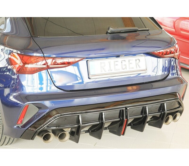Aggressive Diffuser for Audi A3 8Y S-line / S3 8Y Facelift