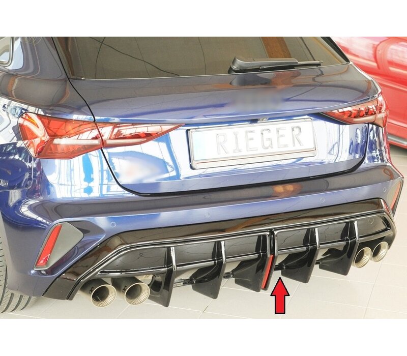 Aggressive Diffusor für Audi A3 8Y S-line / S3 8Y Facelift