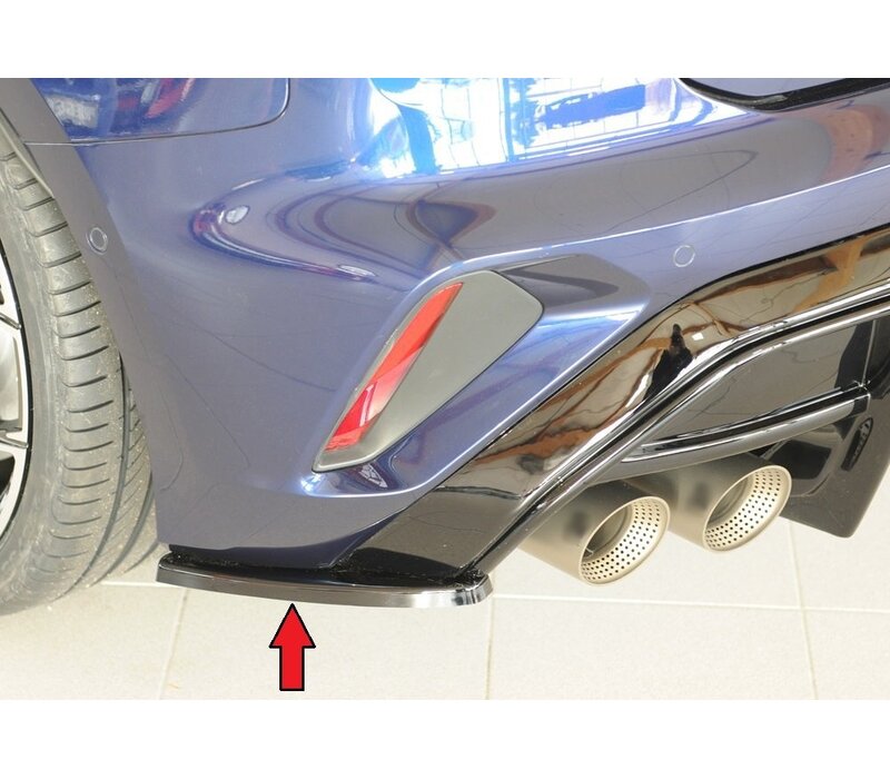 Rear Side Splitters voor Audi A3 8Y S-line / S3 8Y Facelift