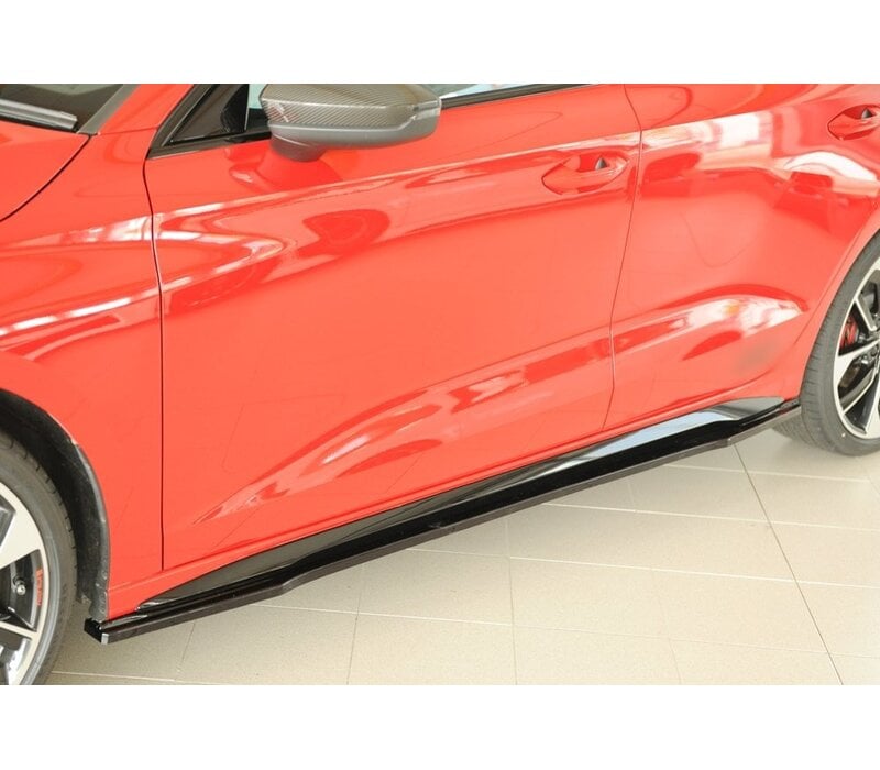 Side skirts Diffuser voor Audi A3 8Y S-line / S3 8Y Facelift