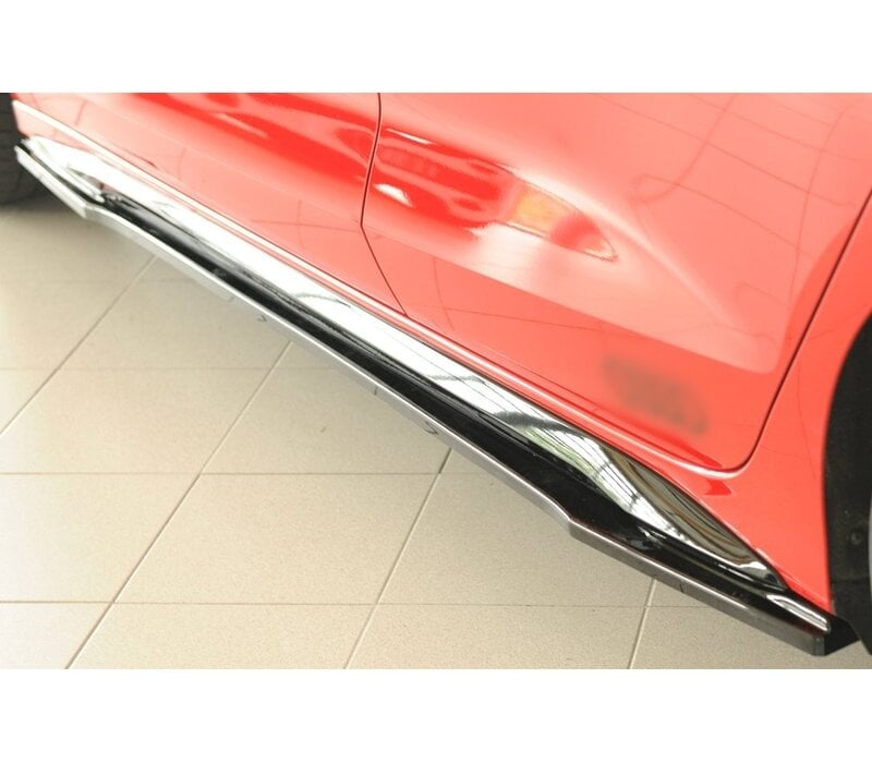 Side skirts Diffuser voor Audi A3 8Y S-line / S3 8Y Facelift