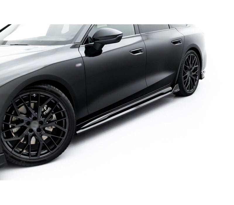Side skirts Diffuser V.2 for Audi A6 C9 S-line Sedan / Avant