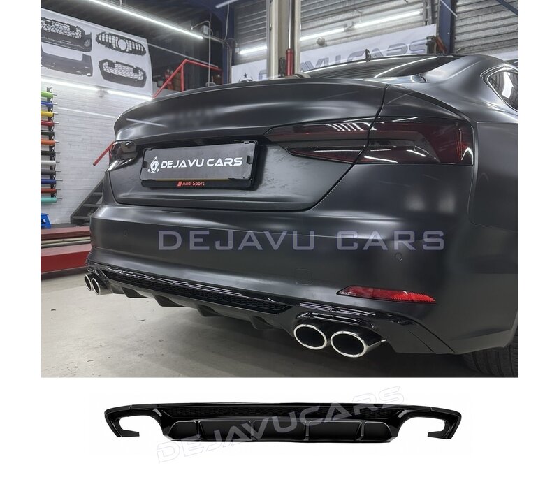 S5 Look Diffusor für Audi A5 B9 F5 S line
