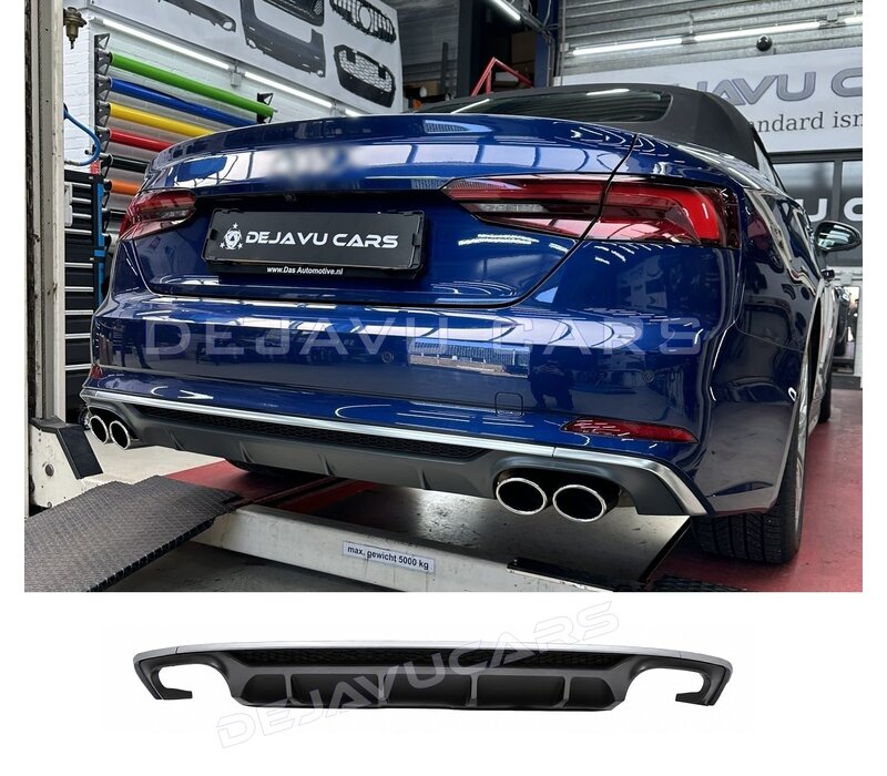 S5 Look Diffuser for Audi A5 B9 F5 S line