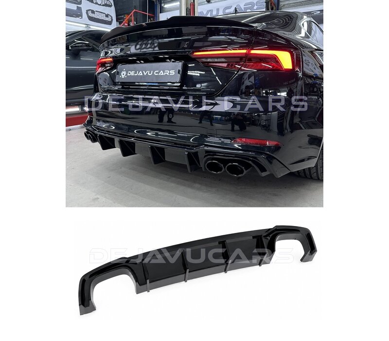 Aggressive Diffuser voor Audi A5 B9 S line Sportback / Coupe