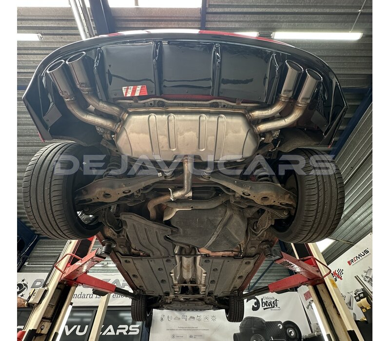 S3 Look Exhaust system for Audi A3 8V Sportback Hatchback