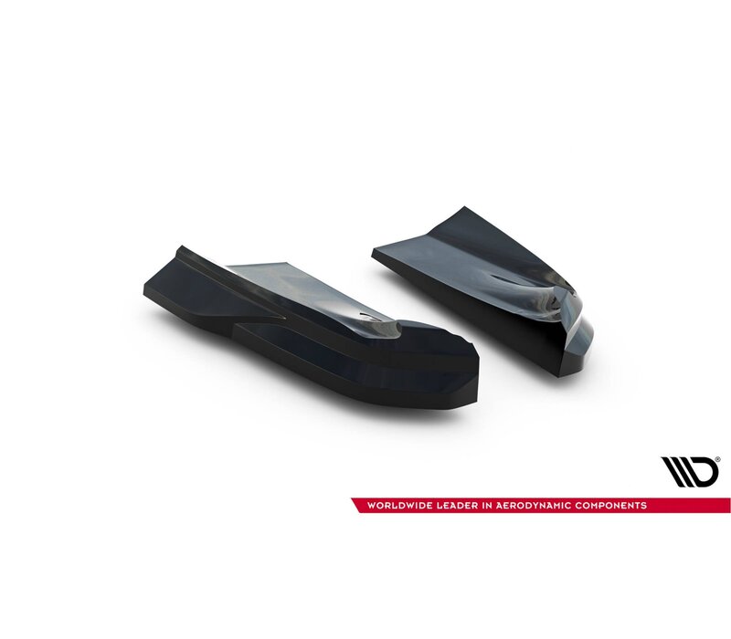 Rear Side Splitters für Porsche Macan GTS Mk1 Facelift 2