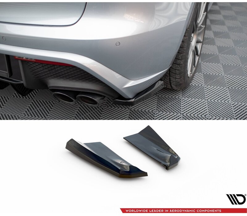Rear Side Splitters für Porsche Macan Mk1 Facelift 2