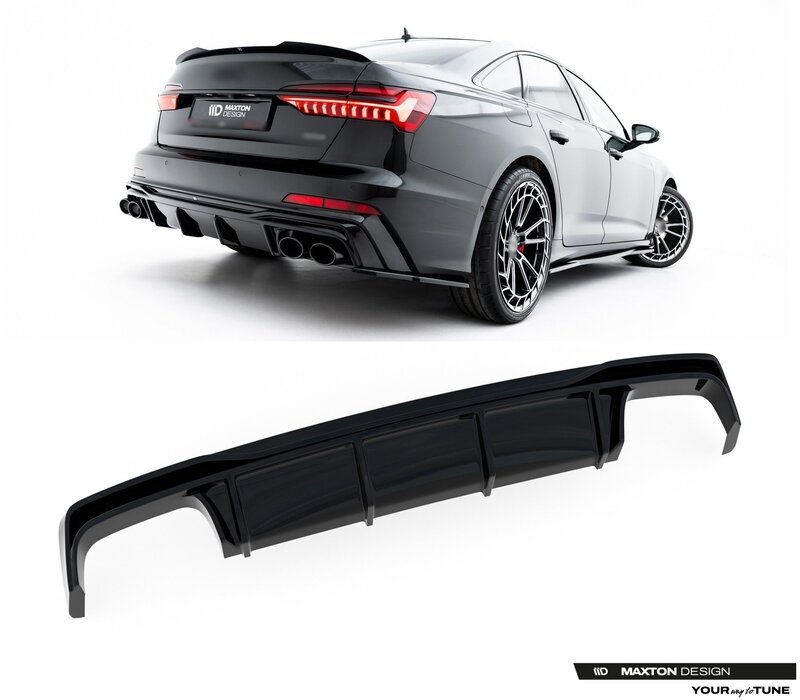 Aggressive Diffusor für Audi A6 / S-line / S6 C8 Facelift