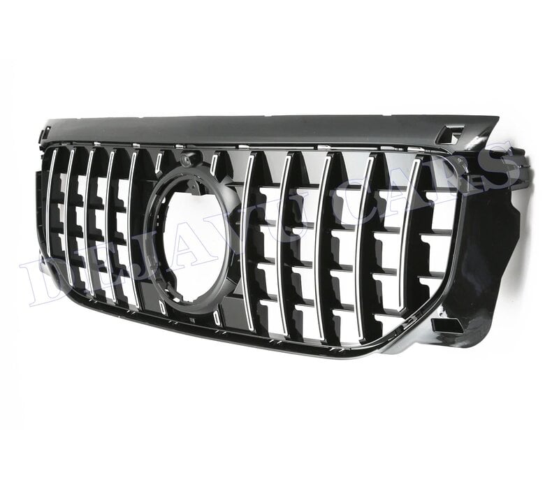 GT Panamericana AMG Look Front Grill voor Mercedes GLB X247 Standaard